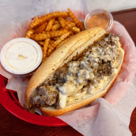 30a cheesesteaks, Gulf Place Restaurant, 30a eats, South of Philly